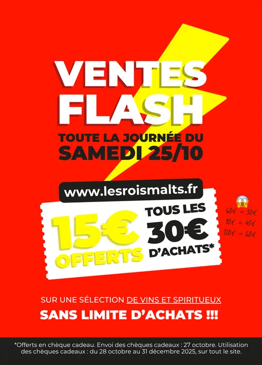ventes flash - visuel article